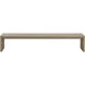 Viga Drift Brown Outdoor Bench